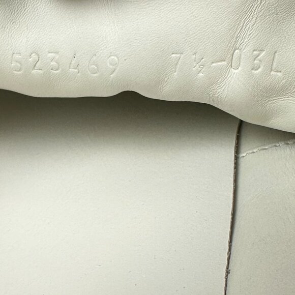 Gucci Ace Stripe Sneakers Black Leather 7.5 G or 8 US or 41.5 EUR - Picture 16 of 16